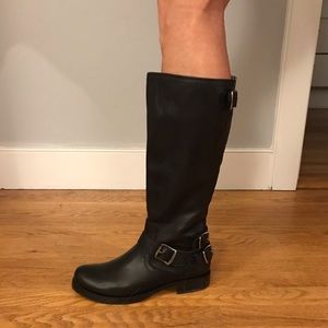Frye Veronica back zip tall boot